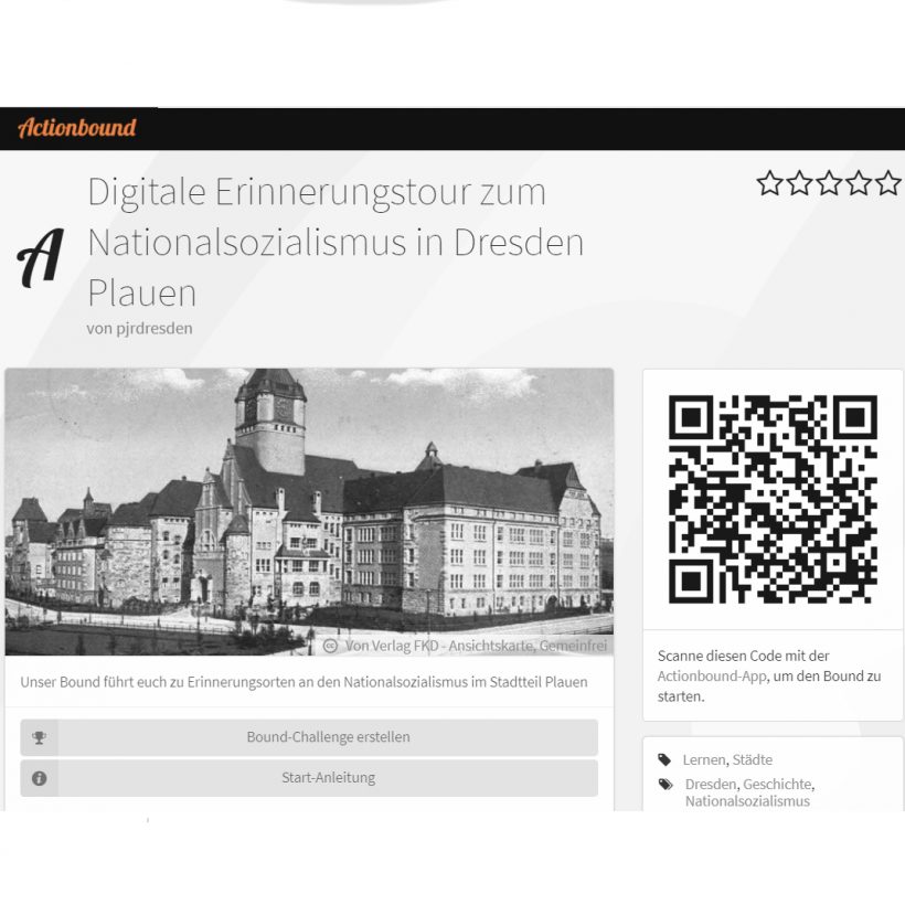 Online-Erinnerungstour zum Nationalsozialismus