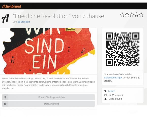 Online-Tour zur Friedlichen Revolution / DDR