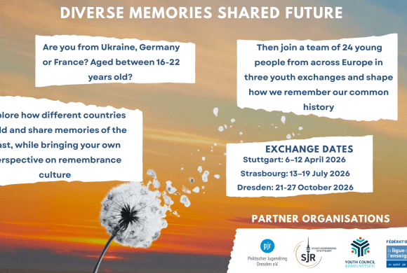 Jugendbegegnung „Diverse Memories – Shared Future“
